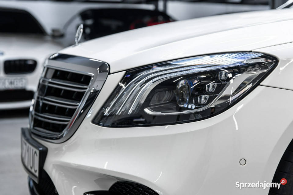 Mercedes S 560 4Matic Long Bezwypadkowy 23 000 asystent pasa ruchu Mercedes-Benz Węgrzce