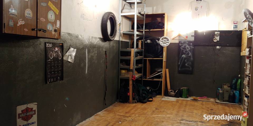 Garaż Lubin Piłsudskiego oświetlenie