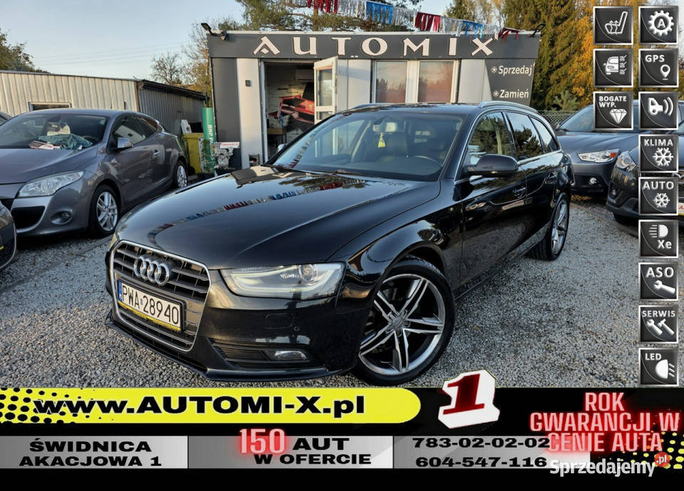 Audi A4 Avant LIFT 30 TDI Duża Navi Ledy Skóra Świdnica