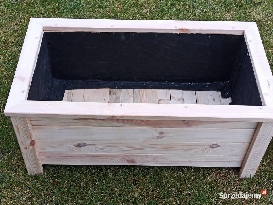 Donice drewniane na wymiar mazowieckie Skierdy sprzedam