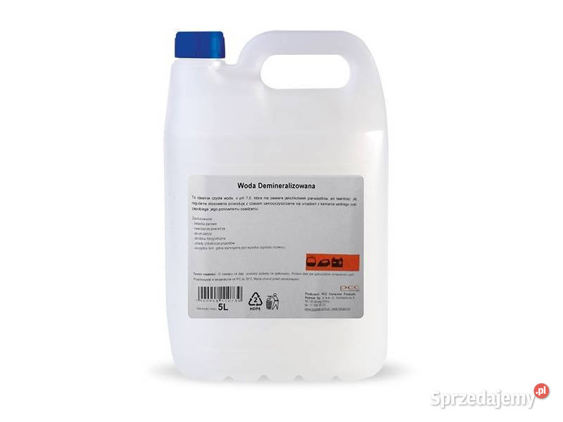 Woda demineralizowana dejonizowana PCC Bydgoszcz