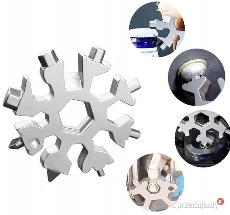 MULTITOOL KLUCZ WIELOFUNKCYJNY ŚNIEŻYNKA 18W1 Warszawa sprzedam