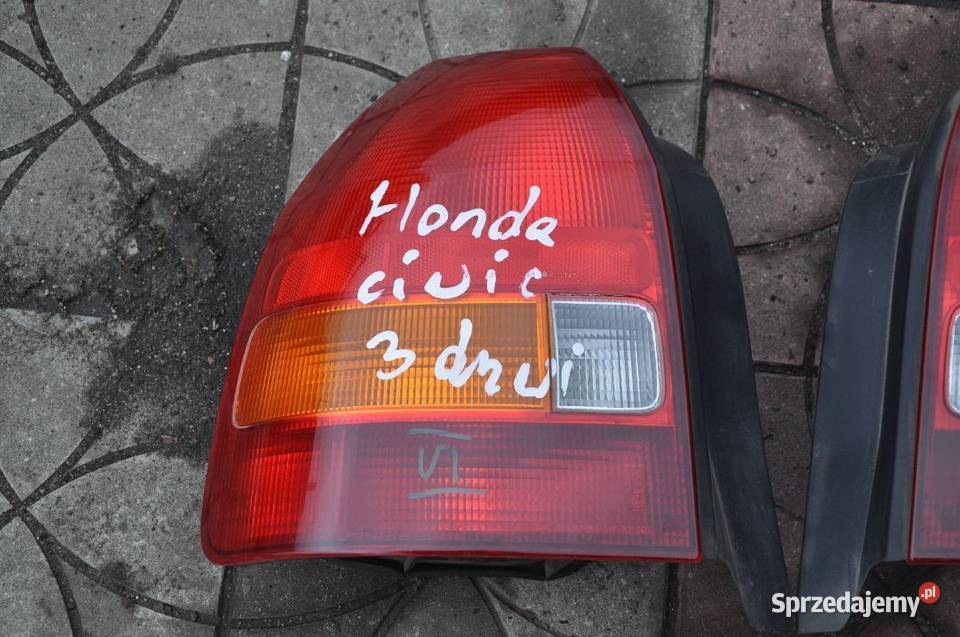 honda civic VI 3D lampa lewa WYSYŁKA osobowe Żory