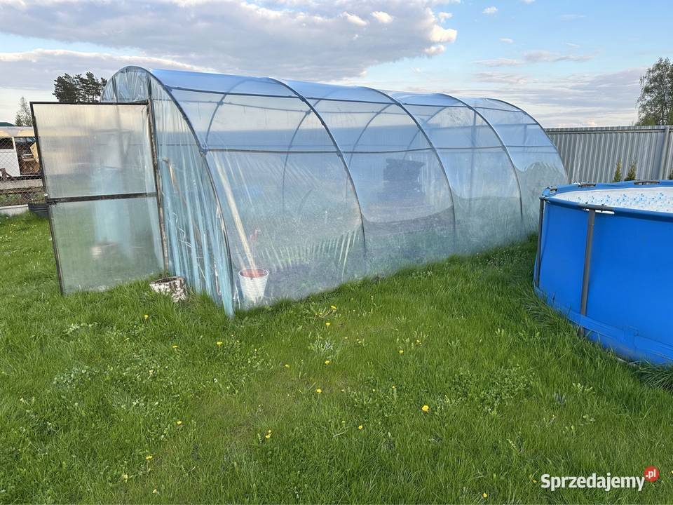 Sprzedam tunel foliowy mocna konstrukcja Grodziszczany