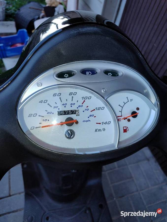 Skuter Sym Fidlle II 125 na prawo jazdy kat B śląskie Łazy
