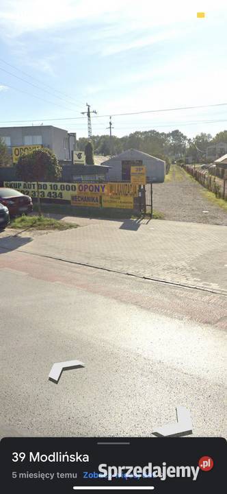 Sprzedam firme oponiarską dobrze prosperujaca mazowieckie Jabłonna