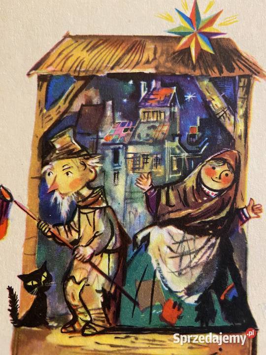 Pocztówka Wesołych Świąt Jan Marcin Szancer Błażejowice sprzedam