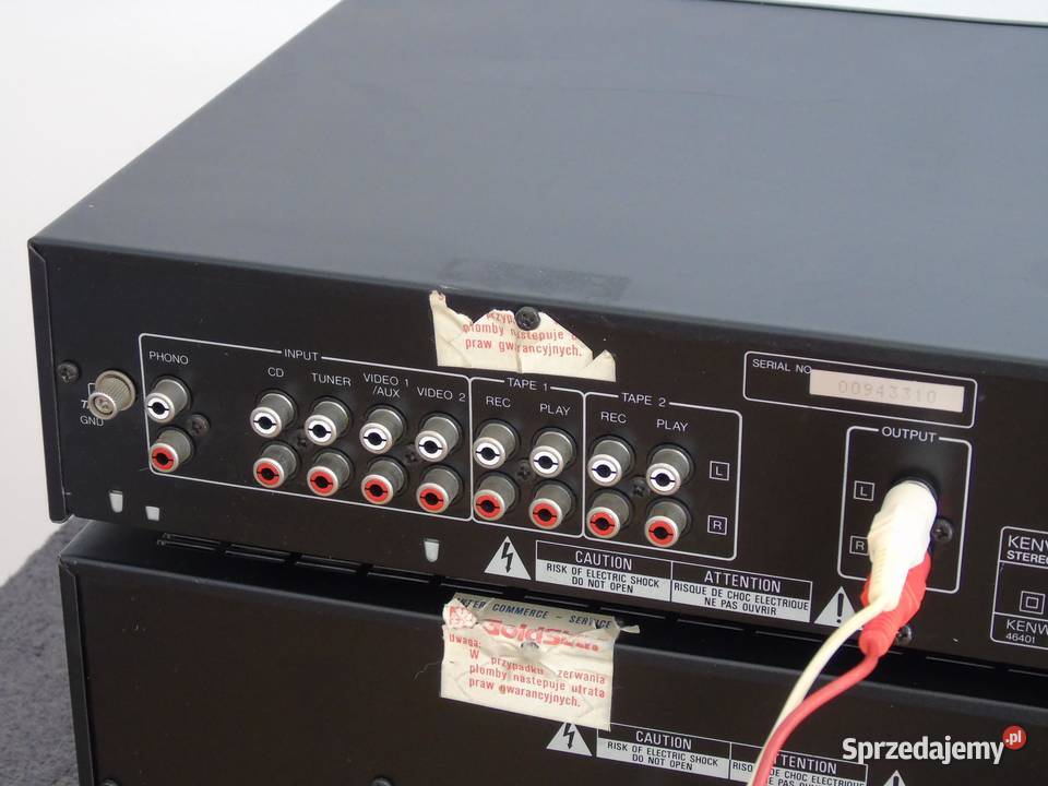 Kenwood 209 KC209 koncowka mocy i preamp z