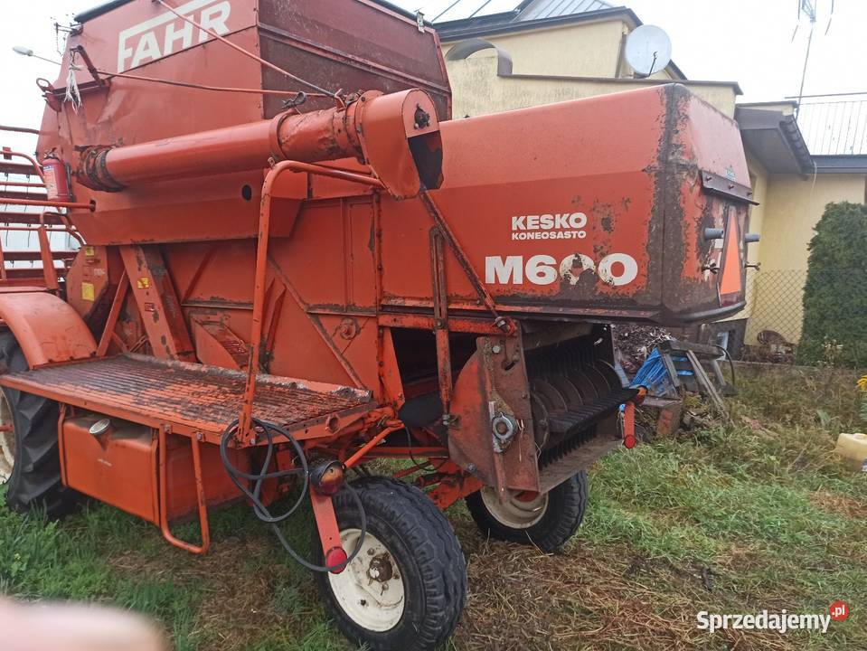 Kombajn Fahr M600 nieuszkodzony Kuźnica