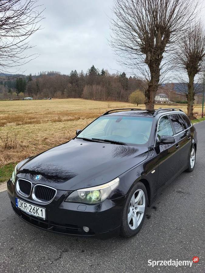 Bmw serii 5 530d e61 M57 2005r 30 218 nowe dolnośląskie Kostrzyca
