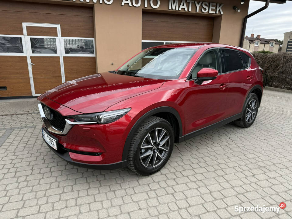 Mazda CX5 22 175 Kraj Serwis Automat II 2017 nieuszkodzony śląskie Orzech