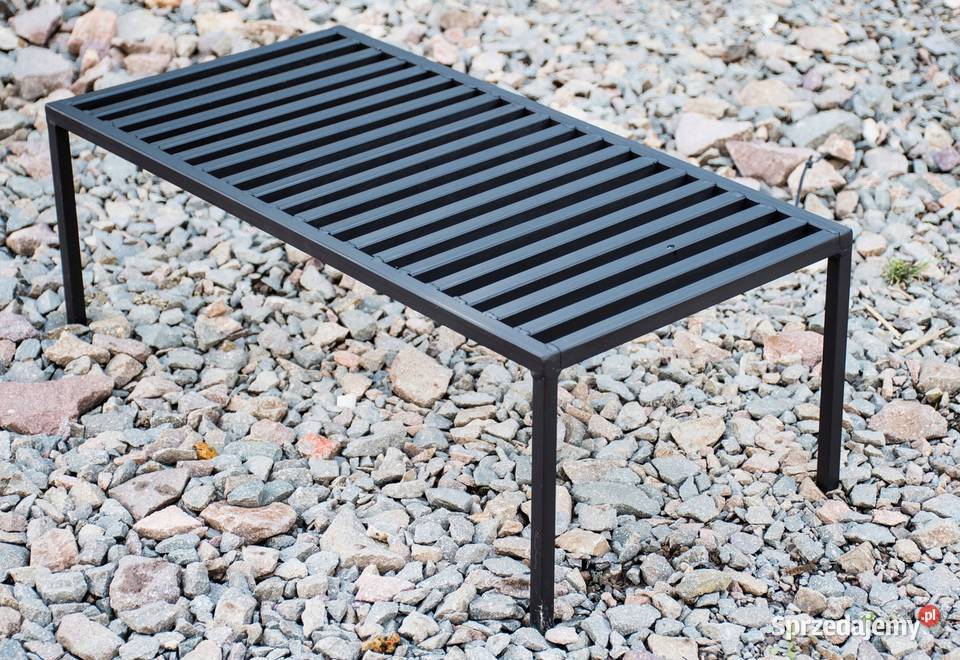 Mały grill mini przenośny RUSZT NA NÓŻKACH 50X20 Grillowanie Skawina