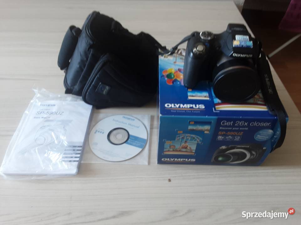 Aparat fotograficzny olympus plus akcesoria Aparaty