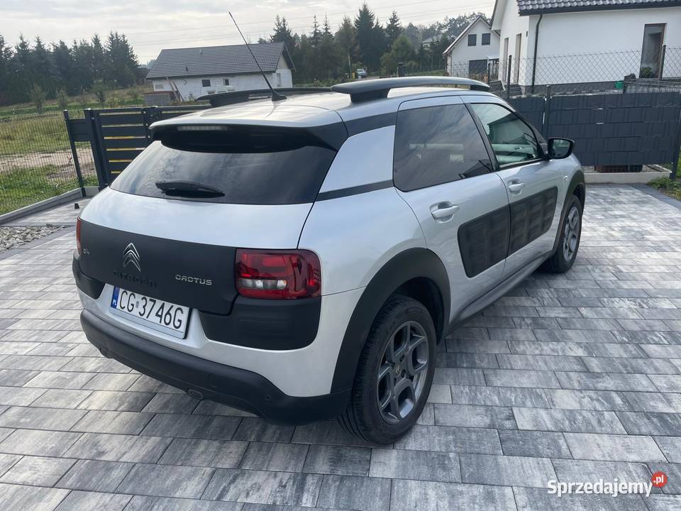Citroen C4 Cactus 12 Benzyna Ledy Nawigacja 2017 centralny zamek Grudziądz