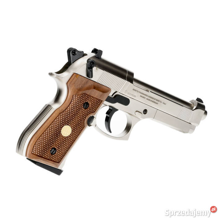 Pistolet wiatrówka Beretta M92 FS nickelwood 45 Warszawa