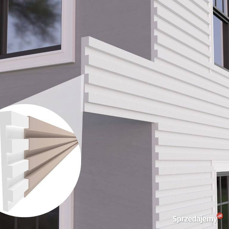 Elewacja z płytpaneli elewacyjnych ozdobnych Białystok