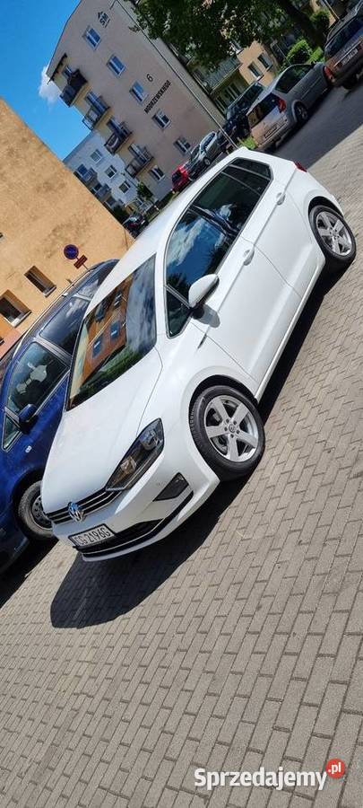 Volkswagen Golf Sportsvan 20 tdi 150 czujnik parkowania Samochody osobowe Grudziądz