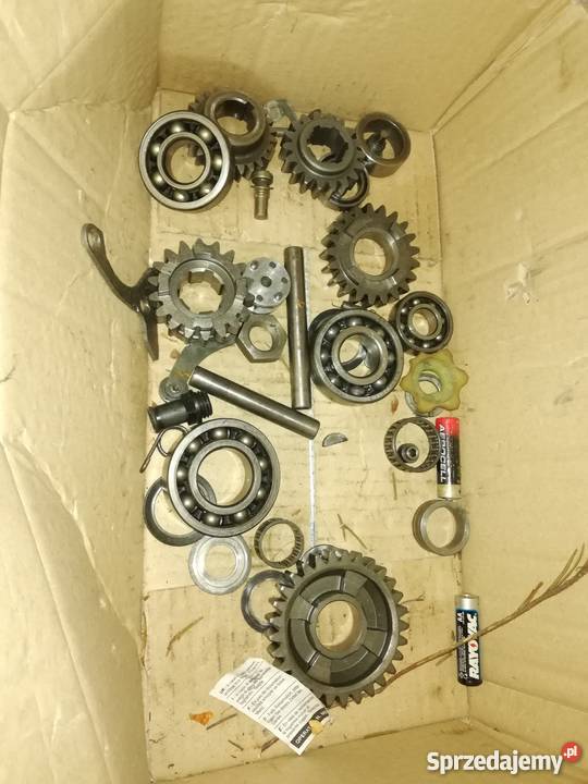 Części silnika ktm sx 250 wałek karty skrzynia Janów Lubelski