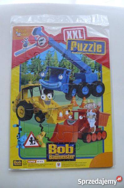 Puzzle Bob Budowniczy NOWE Olkusz