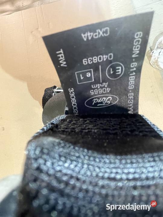 Pas bezpieczeństwa tył tylny ford mondeo mk4 Szczecin