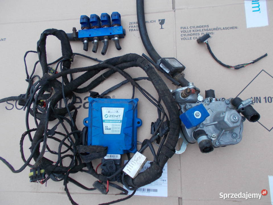 instalacja gazowa sekwencja LPG ZENIT BLUE BOX lubelskie