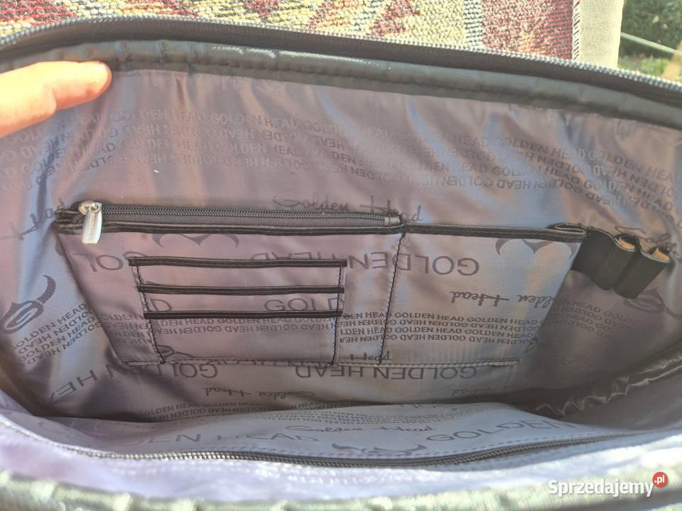 Skórzana torba na laptopa Golden head Galanteria i dodatki sprzedam