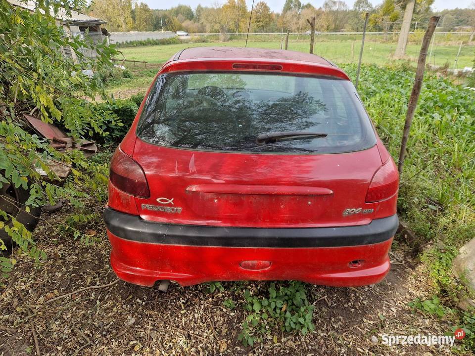 Peugeot 206 14 HDI na części Gniezno sprzedam