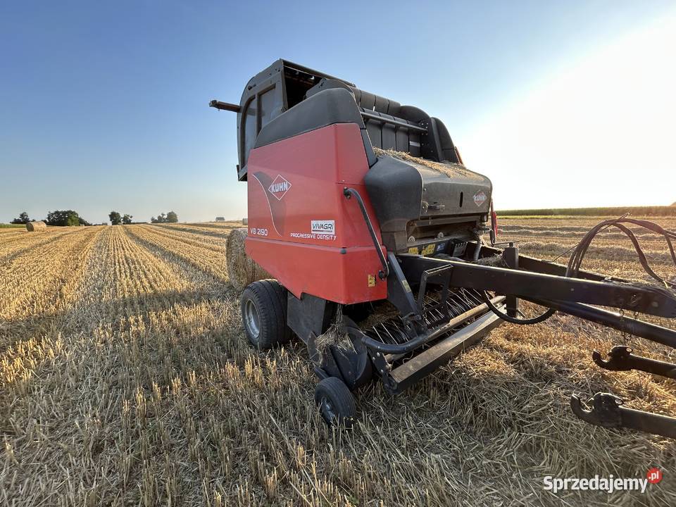 Prasa rolująca kuhn 2190 claas Fendt lely vicon
