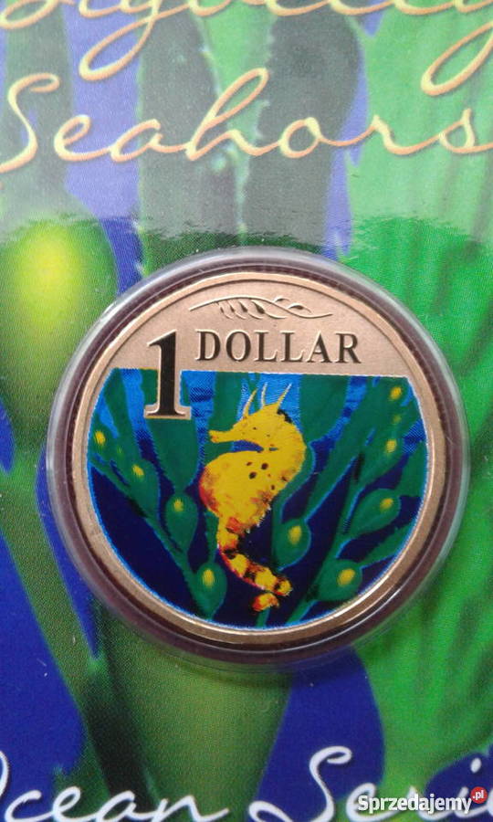 1 Dolar Australia 2007 r Konik morskiUNCBlister