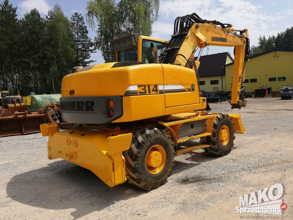 Koparka kołowa Liebherr A314 Litronic Ostrowiec Świętokrzyski