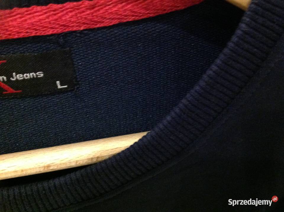 Bluza Granatowa Męska L Nowa
