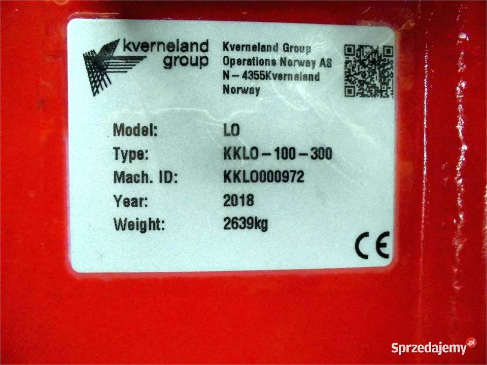 Pług kverneland LD100 Łódź