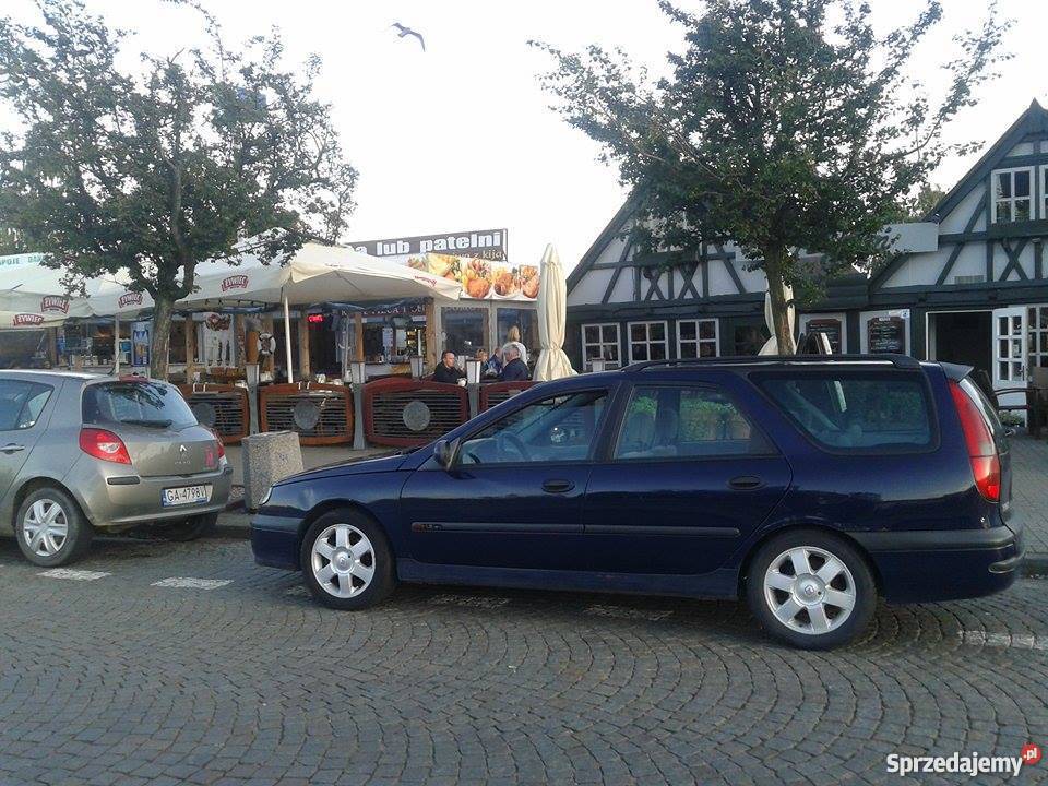 Laguna 18 LPG sekwencja Kombi 2000 stan centralny zamek Laguna Gdynia