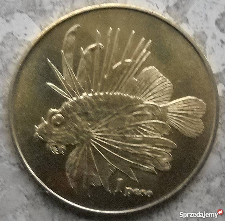 RAPA NUI WYSPY WIELKANOCNE1 PESO2017 r RYBA Numizmatyka