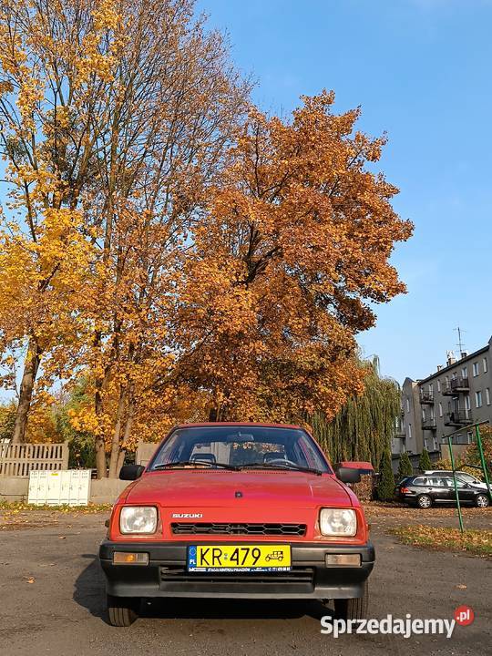 Suzuki Swift mk1 1987 zabytek żółte tablice
