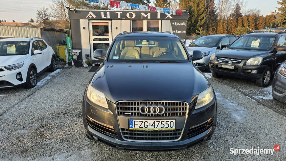 Audi Q7 Niski PRZEBIEGSuper stan 30TDI4x4 przyciemniane szyby dolnośląskie Świdnica sprzedam