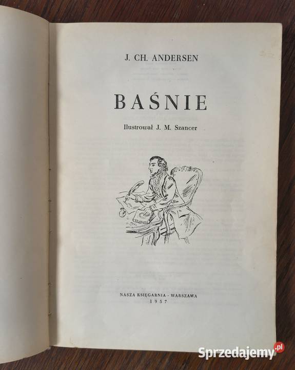 Baśnie J Ch Andersen Jan Marcin Szancer 1957 Sosnowiec