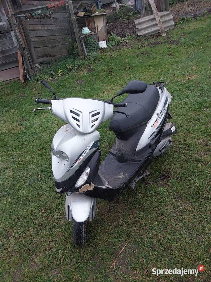 Skuter kompletny nie odpala Motocykle, skutery, quady lubelskie Tomaszów Lubelski