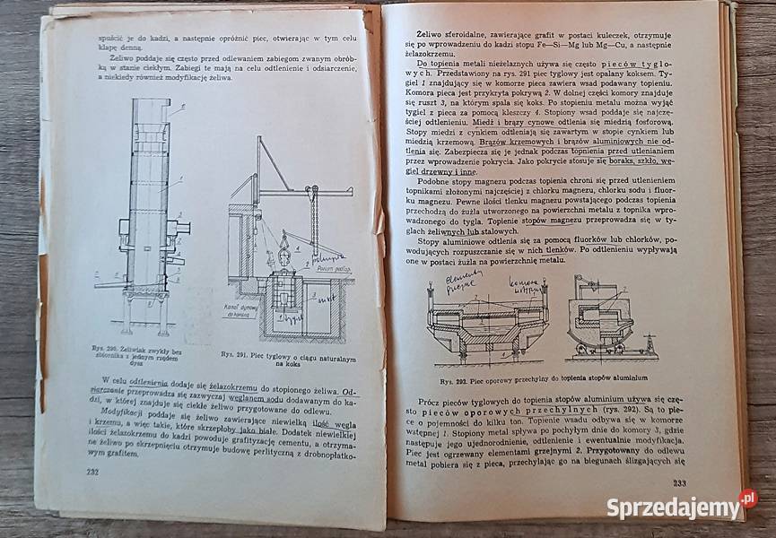 Technologia metali cz I S Okoniewski Ostrów Wielkopolski