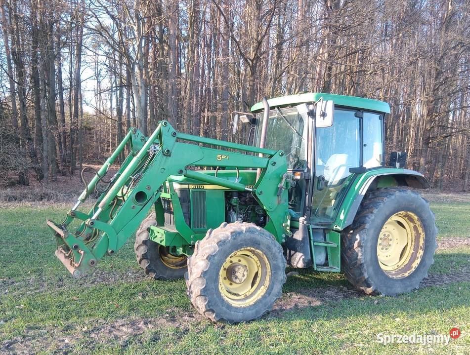 John Deere 6110SE z ładowaczem czołowym Jastrowie sprzedam