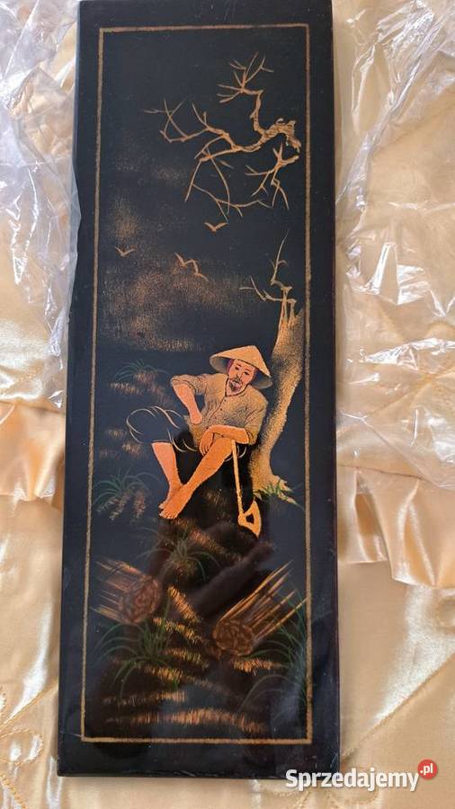 zwój oryginalny wyszywany chiński wzór mazowieckie Warszawa