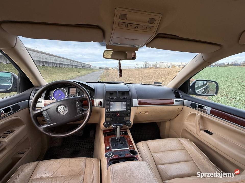 VW Touareg 30 TDi hak 35t bez pneumatyki nieuszkodzony Touareg Wrocław