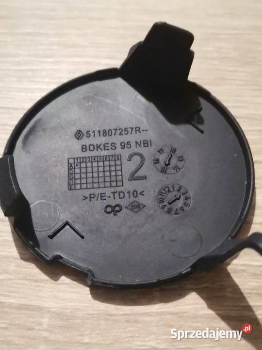 RENAULT MEGANE III ZAŚLEPKA HAKA PRZÓD wielkopolskie Międzychód