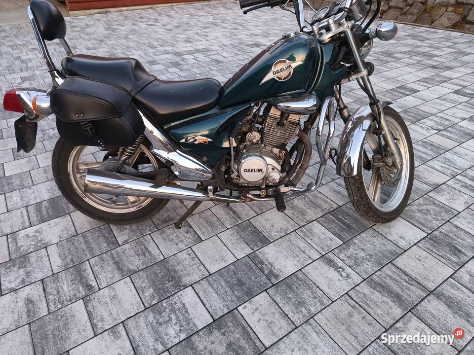 Motocykl daelim 125 osobowy 1997r Stary Sącz