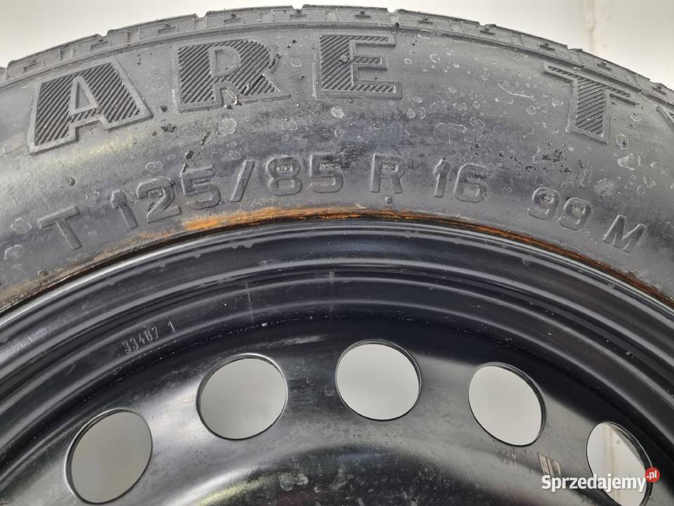 KOŁO DOJAZDOWE Volvo S40 II V50 C30 12585 R16 Samochodowe lubelskie Chełm