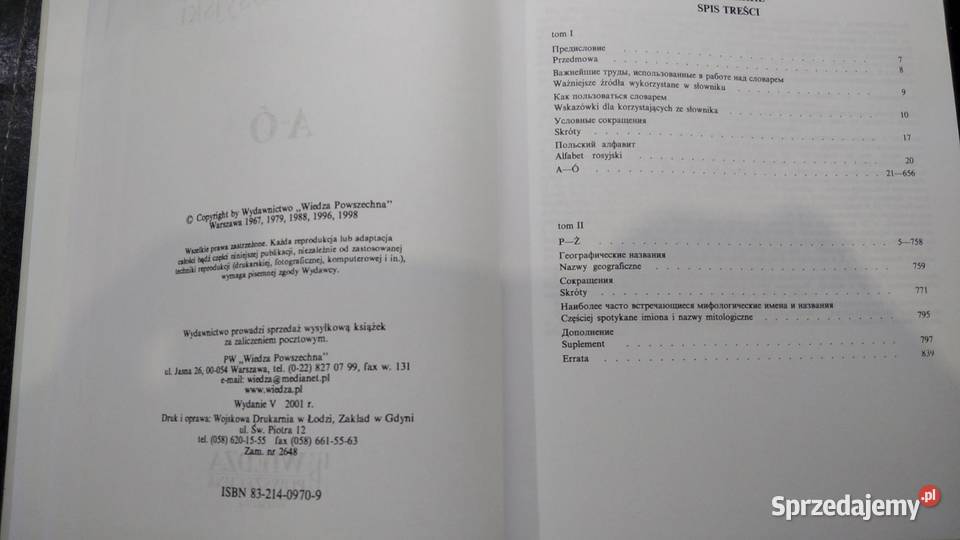 Wielki słownik polskorosyjski Nowy Tomyśl