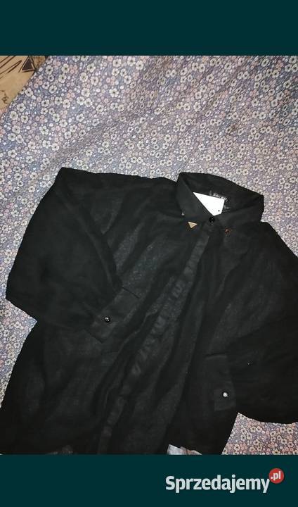 Nowa czarna koszula bluzka rozpinana YORKER Odzież damska sprzedam