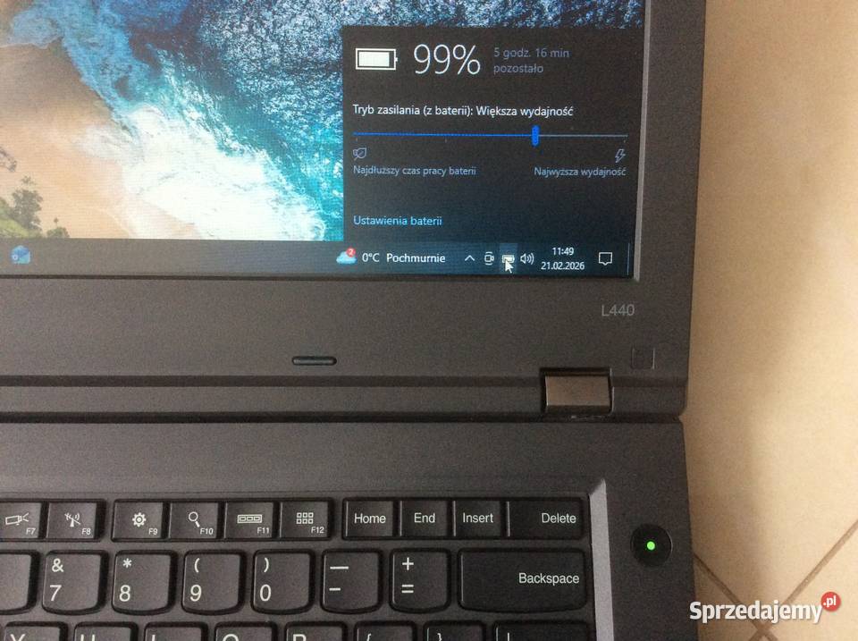 LENOVO ThinkPad L440 145 HDD512GB RAM8GB Taktowanie 2 Łódź