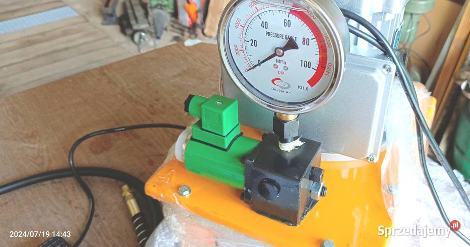 Pompa elektrohydrauliczna hydrauliczna 700bar Katowice