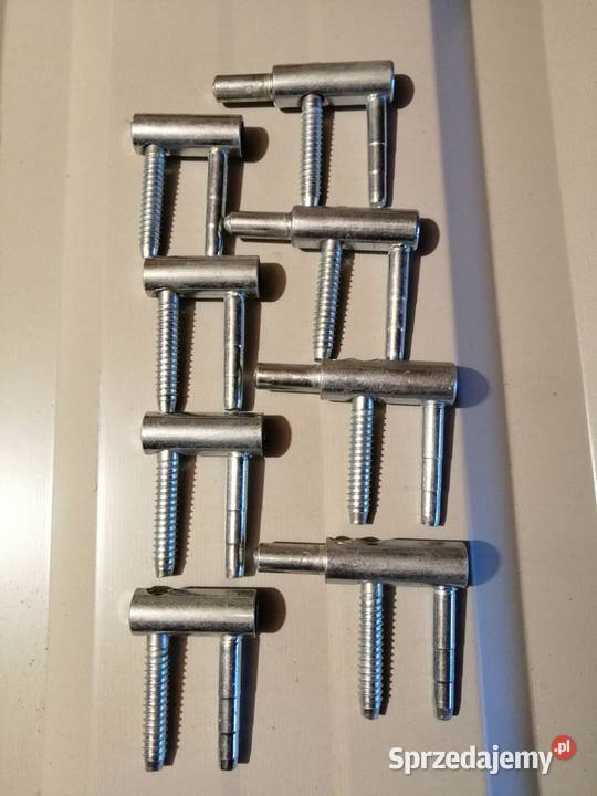 zawiasy trzpieniowe do drzwi okiennic Metalowe Wielopole Skrzyńskie sprzedam